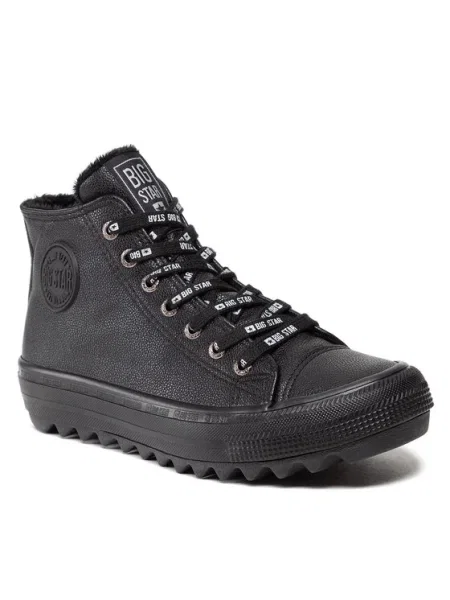 Členkové topánky Big Star Shoes čierna