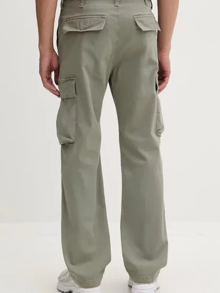 Tommy Jeans spodnie cargo z zielone