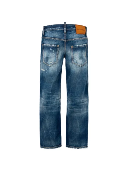 Blugi Dsquared2 clasici albastru
