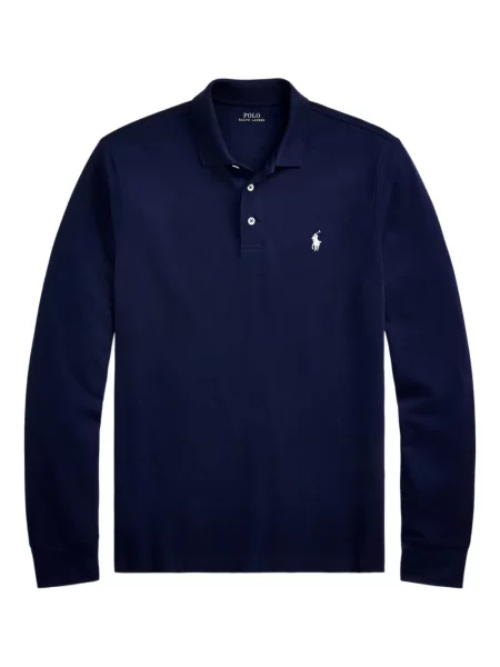 Μικρός κασκέτο Polo Ralph Lauren με χαμηλή μέση υφαίνω διαγωνίως πράσινο