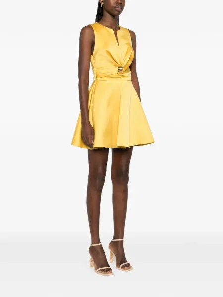 Rochie mini Elisabetta Franchi de costum galben