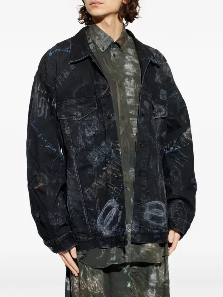 Geacă Balenciaga negru