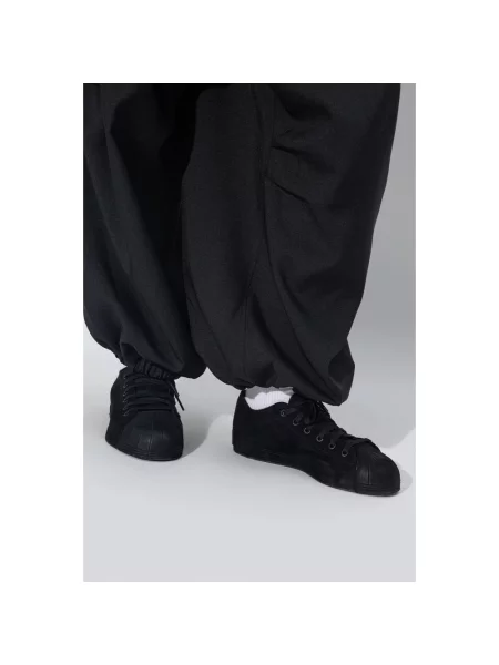 Sneakersy Y-3 zamszowe czarne