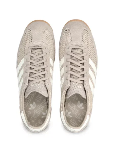 Sneakerși Adidas din piele de căprioară cu dungi cu imagine negru