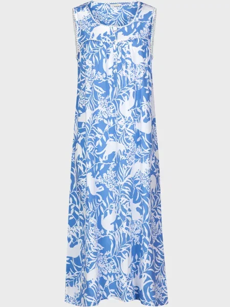 Нічна сорочка Nora Rose блакитна