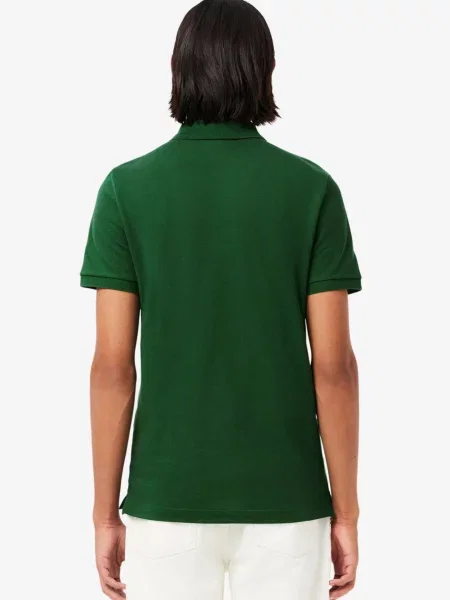 Поло Lacoste зеленое