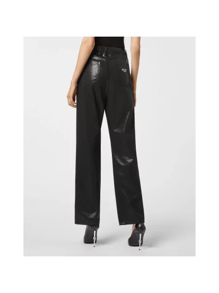 Spodnie Philipp Plein czarne