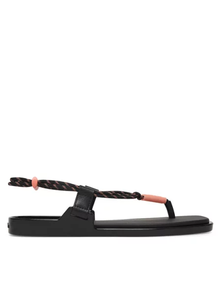 Calvin Klein Sandali Beach Sandal Rope Pu 2 črna