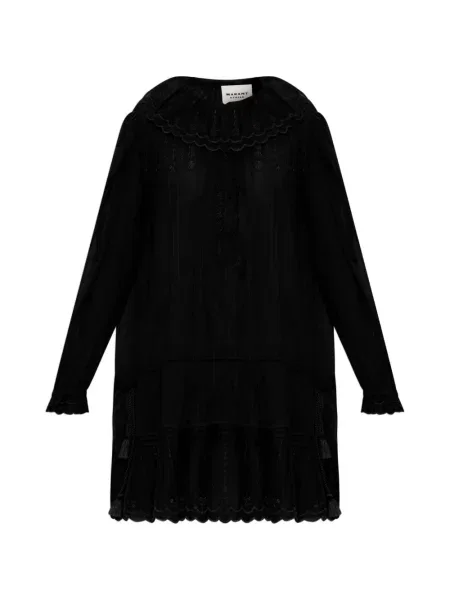 Rochie mini Marant Etoile cu broderie negru