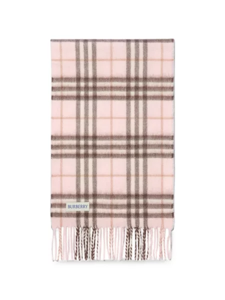 Szal dziecięca Burberry różowa