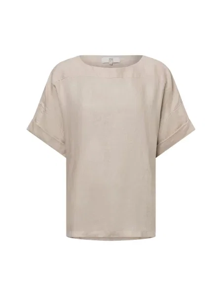 Ipuri Essentials Lniana bluzka Kobiety len jednolity 36 beżowy