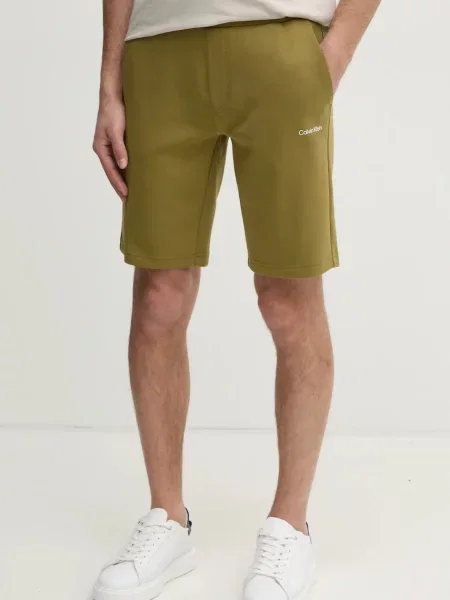 Къс панталон Calvin Klein синьо