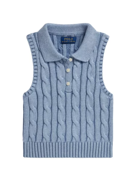 Koszulka polo dziecięca Polo Ralph Lauren niebieska