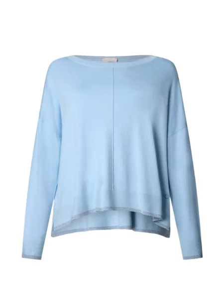 Пуловер Liu Jo синьо