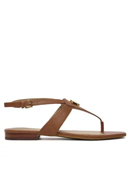 Sandali LAUREN RALPH LAUREN Everley rjava