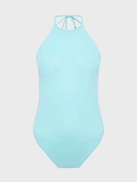 Слитный купальник Calvin Klein с высоким воротником
