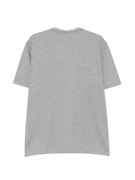 Tricou Boss cu decolteu rotund gri