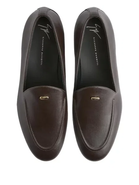 Кожени лоуфъри Giuseppe Zanotti кафяво