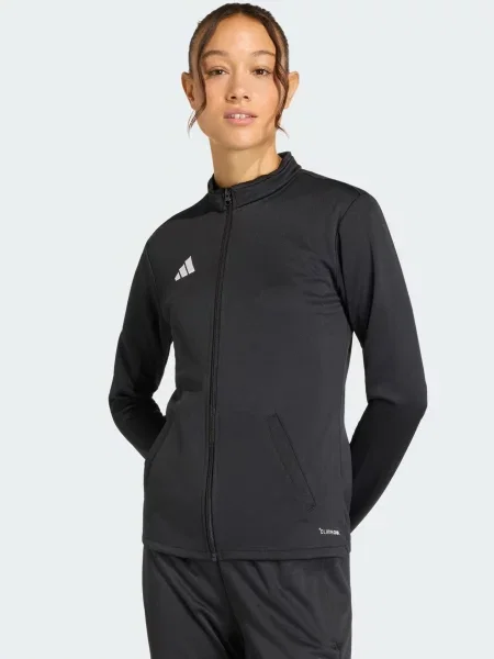 ADIDAS PERFORMANCE Jachetă de trening negru alb