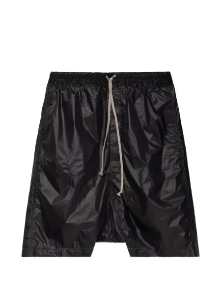 Șnur de strângere pantaloni scurți Rick Owens Drkshdw negru