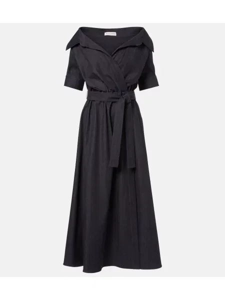 Rochie din denim Altuzarra albastru