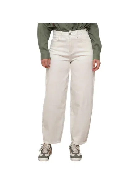 Blugi La Modeuse alb