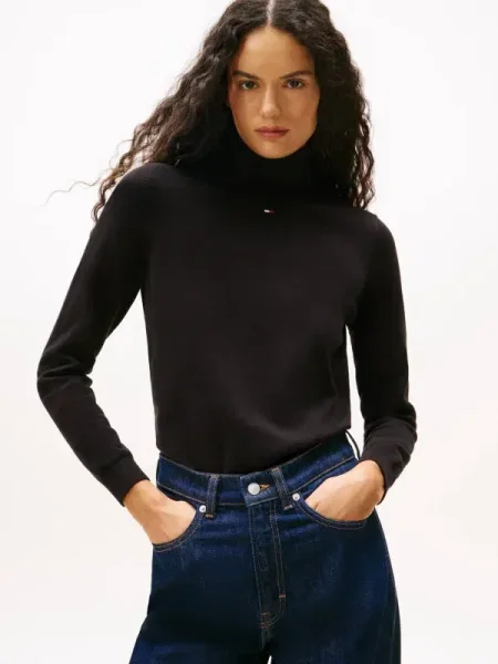 Garbó Tommy Jeans fekete