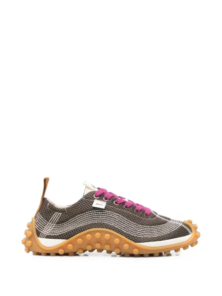 Sneakerși Ami Paris plasă maro