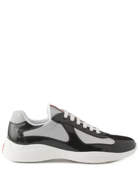 Sneakerși Prada gri