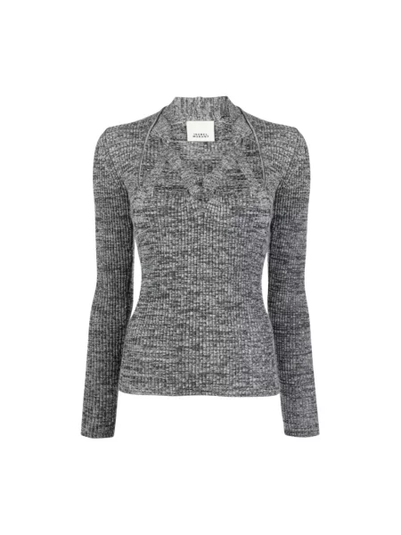 Sweter Isabel Marant wełniany szary