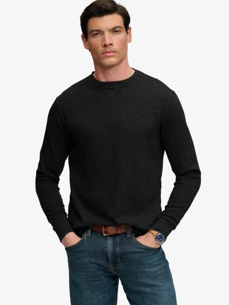 Superdry & Co Tričko CLASSIC' čierna
