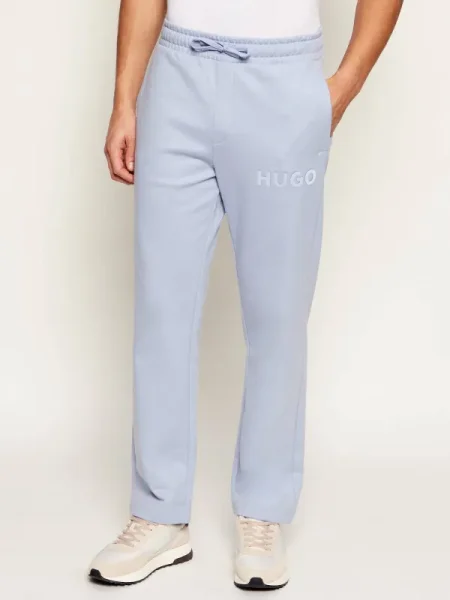 HUGO Pantaloni de trening Dumrulo albastru
