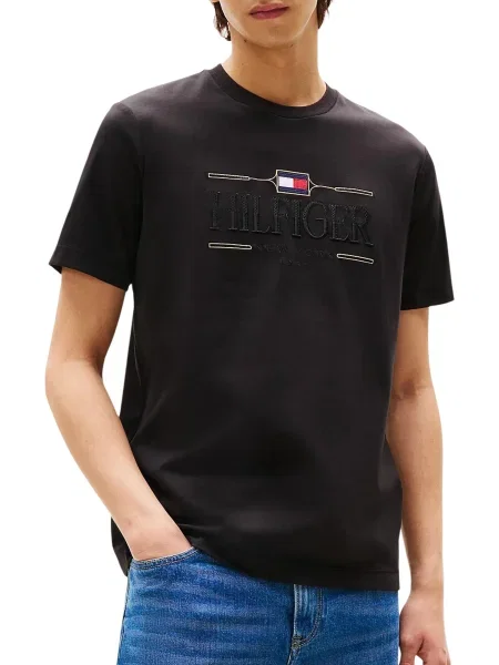 Tricou Tommy Hilfiger negru