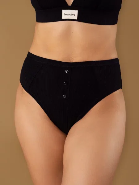 Труси brabrabra Ніжний дотик чорний