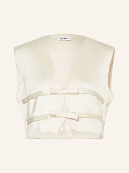 Satynowy top Sandro