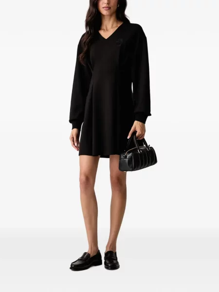 Rochie mini Armani Exchange negru