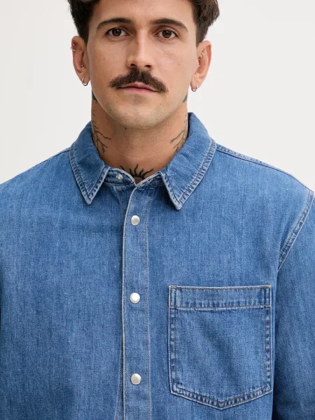 Джинсовая рубашка Karl Lagerfeld Jeans