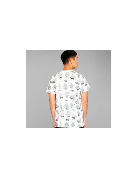 Dedicated T-shirt Stockholm Where They Belong Off-White Mężczyźni Koszulki Dedicated Size: XL biały