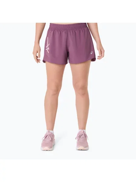 Шорти для бігу ASICS Icon velvet purple фіолетові