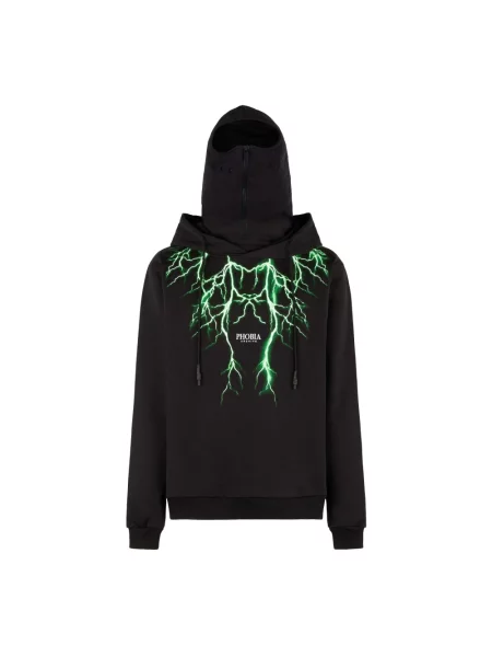 Bluza z kapturem Phobia Archive czarna