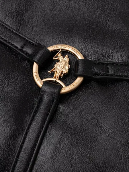 Кожаная сумка хобо U.s. Polo Assn.