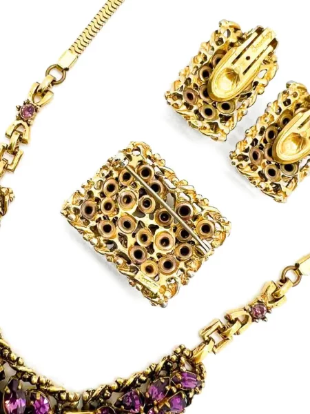 Колие Jennifer Gibson Jewellery златисто
