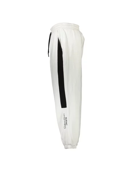 Spodnie Calvin Klein białe