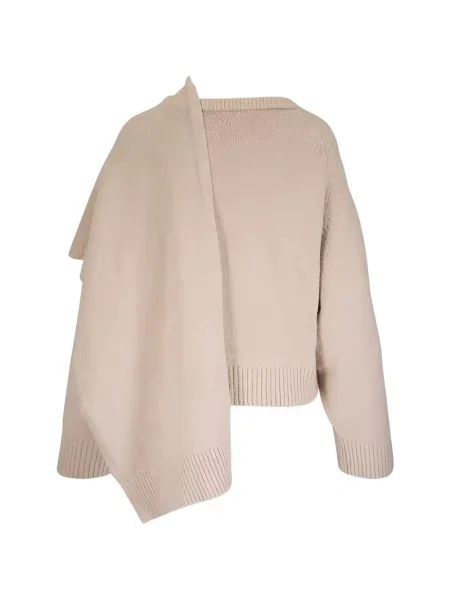 Pulover Altuzarra asimetric drapat