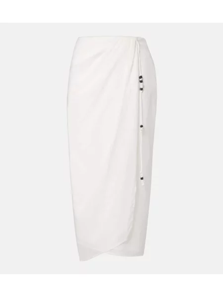 Spódnica Sir. kopertowa biała