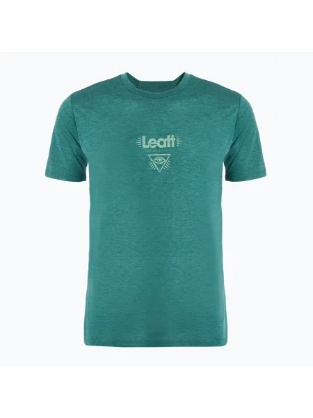 Мъжка тениска за колоездене Leatt MTB Gravity teal зелено