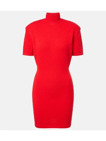 Rochie Jacquemus de lână roșu