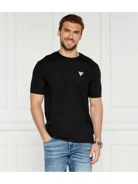 GUESS ACTIVE Tricou HENRIKO negru
