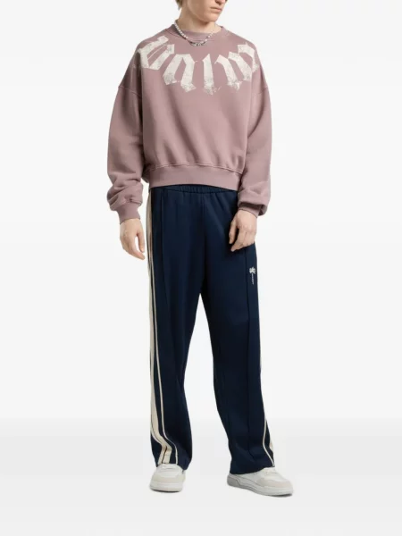 Pantaloni Palm Angels alergare albastru