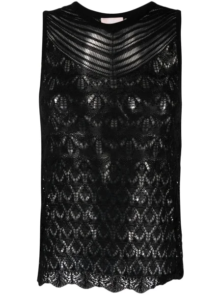Top Liu Jo tricotate negru